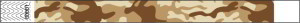 Camo Desert Tyvek Wristbands