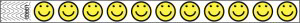 Smiley Face Tyvek Wristbands