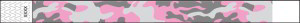 Camo Pink Tyvek Wristbands