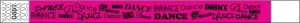 Dance Pink Tyvek Wristbands