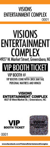 custom event ticket samples