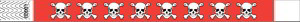 Skulls & Crossbones Tyvek Wristbands