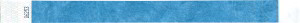 Metallic blue Custom Tyvek Wristbands