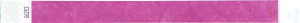 Metallic Pink Custom Tyvek Wristbands