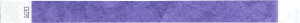 Metallic Purple Custom Tyvek Wristbands