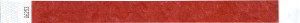 Metallic Red Custom Tyvek Wristbands