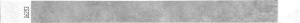 Metallic Silver Custom Tyvek Wristbands