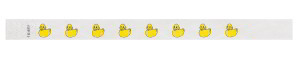 Rubber Duckies Tyvek Wristbands