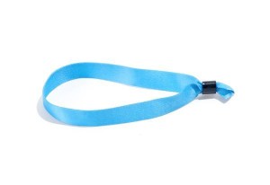 blue cloth wristbands