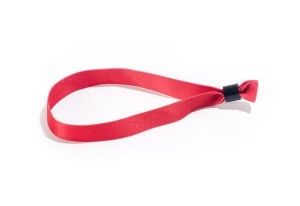 red cloth wristbands
