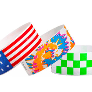 1 inch Tyvek Wristbands